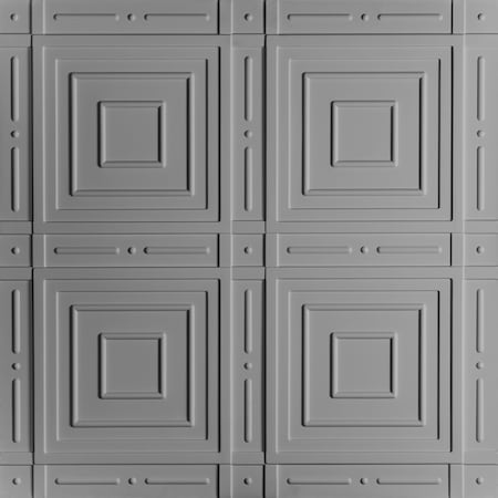 Ceilume Nantucket 2ft x 2ft Random Gray Ceiling Tile V3-NAN-22GRR
